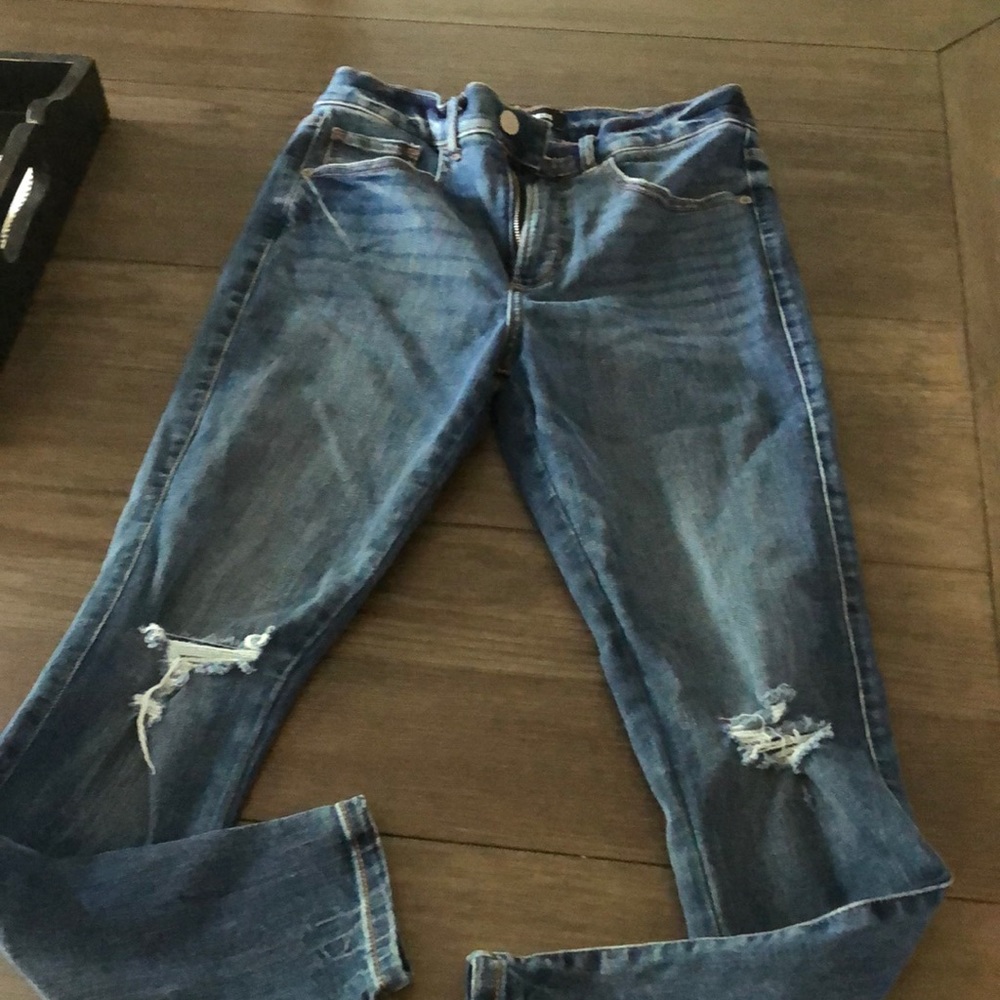 Express womens high rise jeans